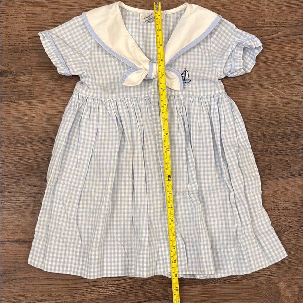Fantasie Casual Dress in checked Blue